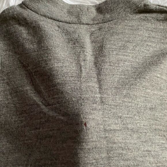 Veronica Beard Mixed Media Top Merino Wool Womens Size XS FLAWED - Picture 8 of 8